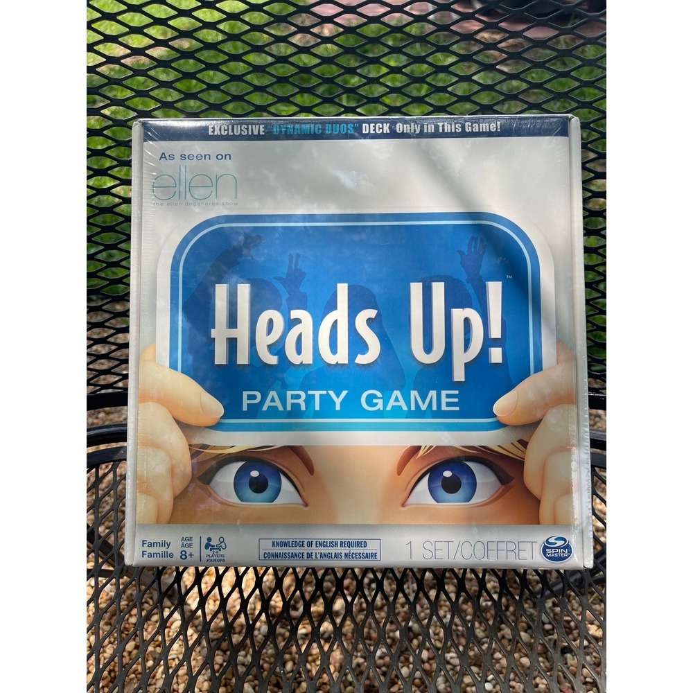 Heads Up Party Game‎ NIB Ellen Degeneres Dynamic Duos